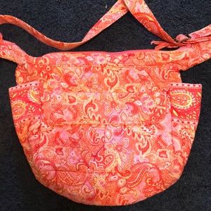 Vera Bradley Sherbet tote w/adjustable strap